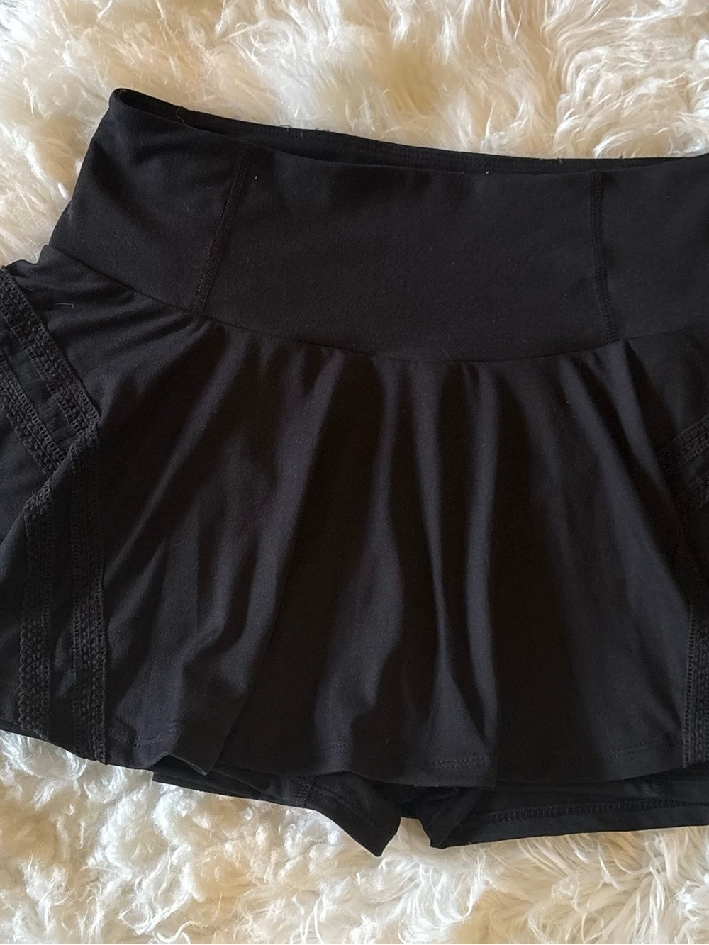 Free People Movement Women’s Black Athletic Skort